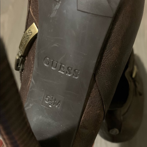 Womens Guess Leather High Heels size 5.5M - Picture 7 of 7